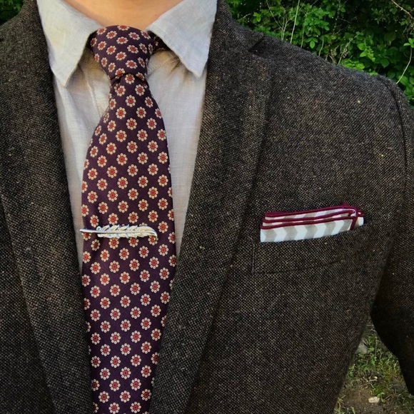 H&M Men’s Brown Blazer (38R) - Picture 2 of 5